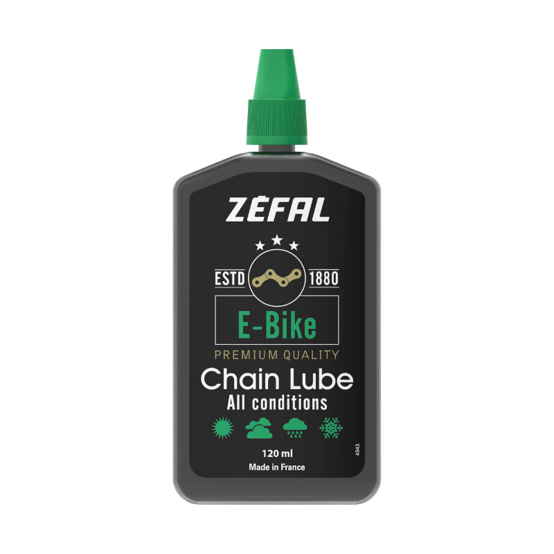 Lubrifiant Vélo Chaîne Zefal E-Bike Chain Lube Toutes Conditions (Burette 120Ml)