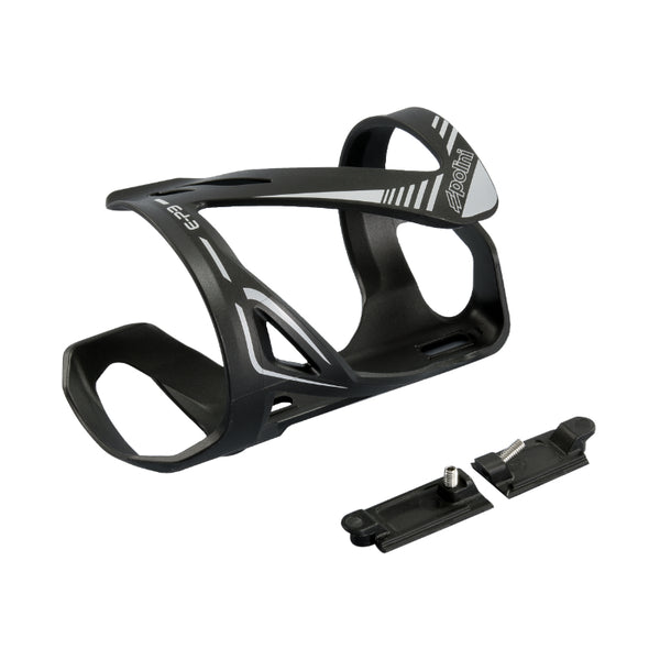 Porte Bidon Polini Noir Sortie Laterale Avec Support Pour Batterie Polini Ep3 Ref 955.815.003