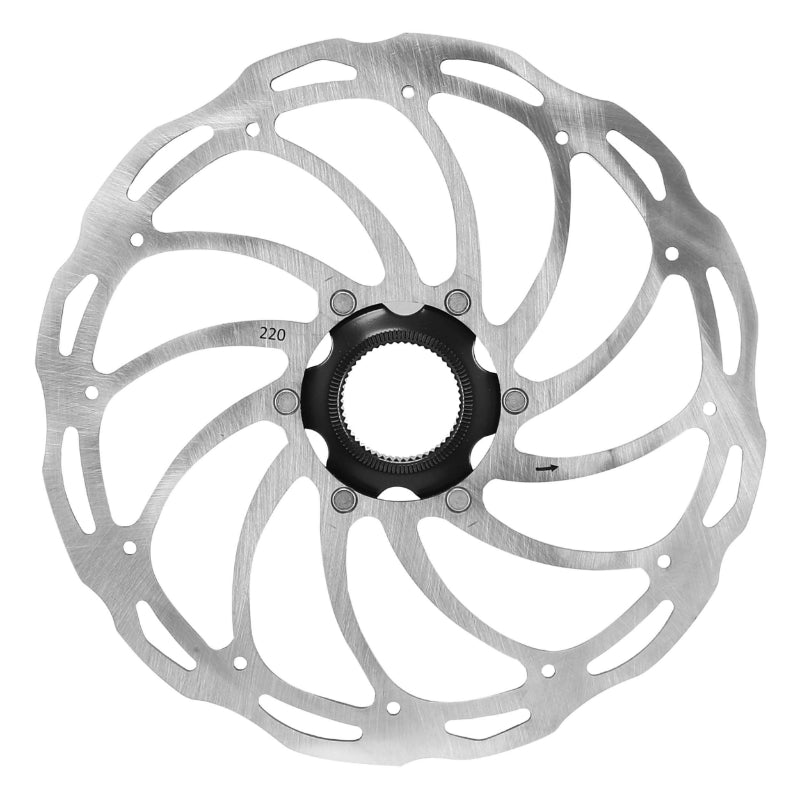 Disque De Frein VTT Centerlock Newton Brakco Compatible Shimano Et Autres 220 mm Compatible Shimano
