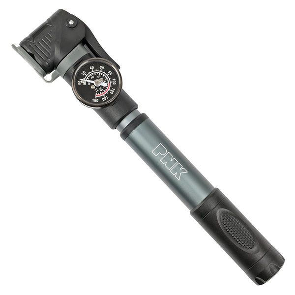 Pompe Mini Route-VTT P2R Alu Argent 7Bars Vp-Vs Avec Manometre