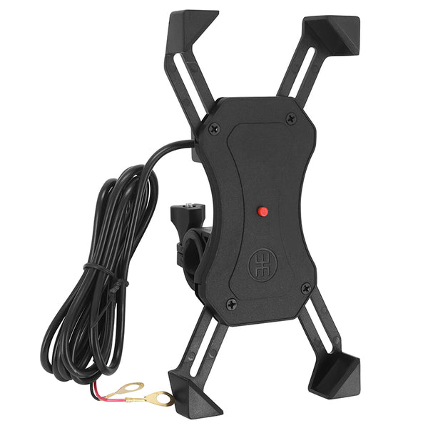 Support Smartphone-Telephone Avoc M3 Avec Prise De Charge Usb 5V 2A Livre Avec 2 Supports Guidon + Retro