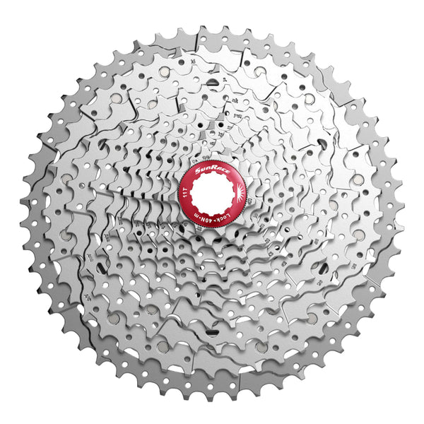 Cassette 11V. Sunrace Mx8 11-51 VTT Pour Shimano Metallic (Livre En Boite)