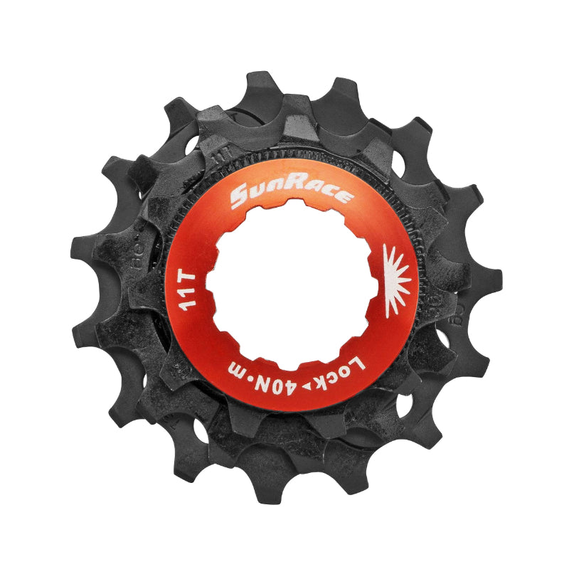 Kit 3 Pignons Sunrace Pour Cassette 11V. 11-13-15 Noir Avec Econtre Écrou Blocage