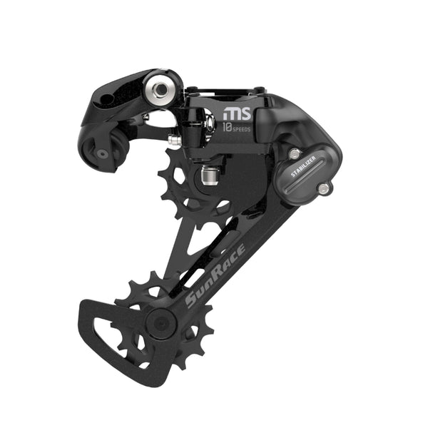 Dérailleur VTT Arrière Sunrace Ms100 10V. Chape Moyenne A Vis (Compatible Shimano)