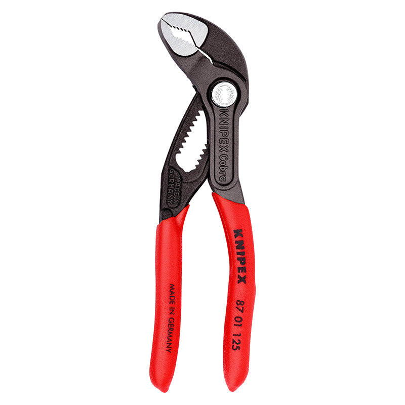 Pince Multi Pro Knipex Cobra 125 mm Gris Antirouille (87 01 125) -Made In Germany-