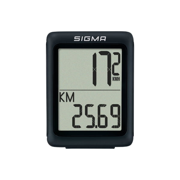 Compteur Sigma Bc 5.0 Wr A Fil Noir ( 5 Fonctions)