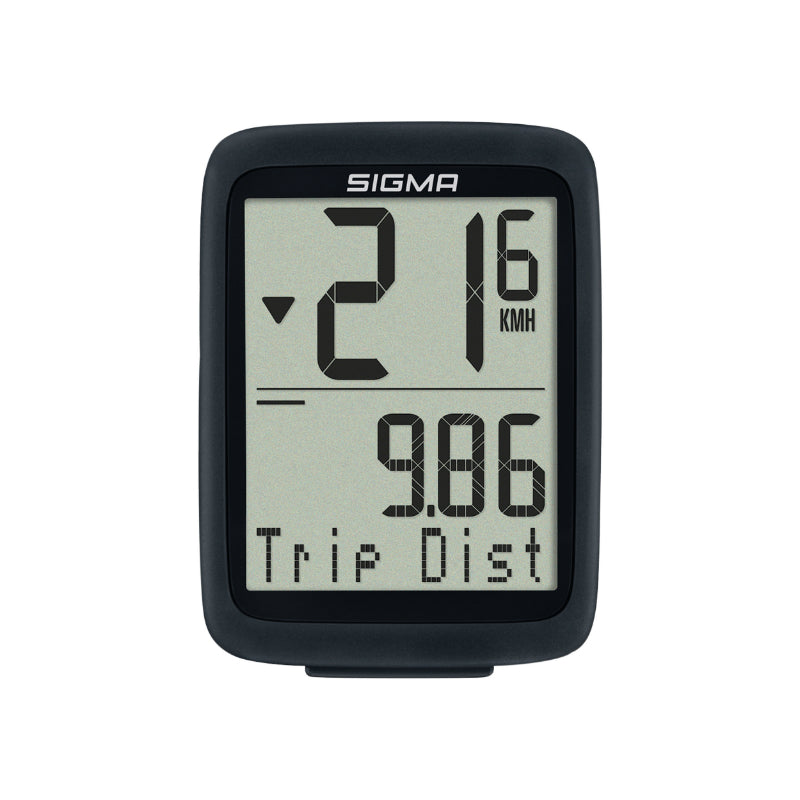 Compteur Sigma Bc 8.0 Wr A Fil Noir ( 8 Fonctions)
