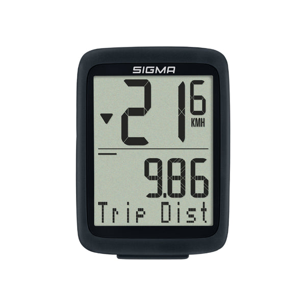 Compteur Sigma Bc 8.0 Wr A Fil Noir ( 8 Fonctions)