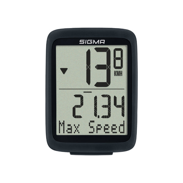 Compteur Sigma Bc 10.0 Wr A Fil Noir ( 10 Fonctions)