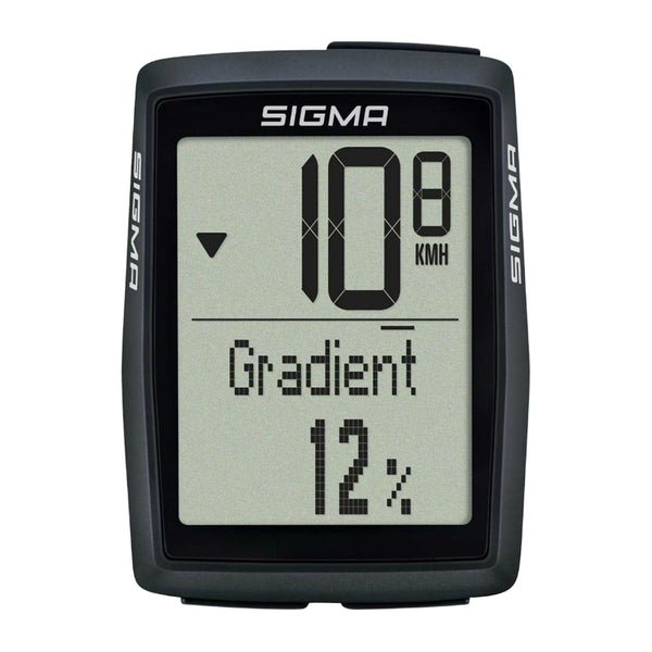 Compteur Sigma Bc 14.0 Wr A Fil Noir ( 17 Fonctions)