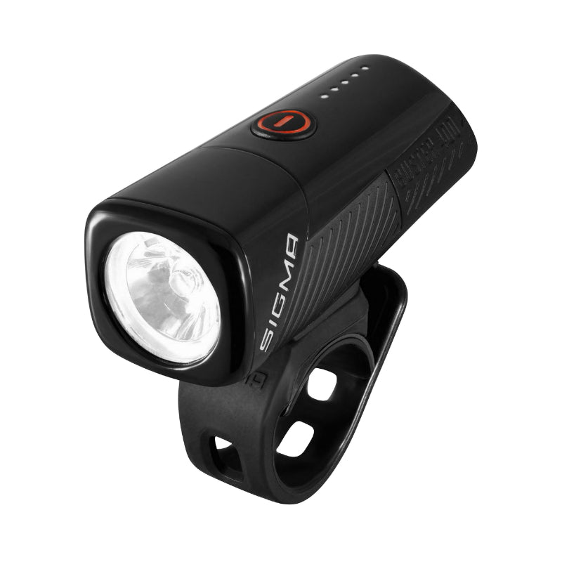 Éclairage Vélo - Trottinette Usb Avant Sigma Buster 400 Lumen Visibilite 120M (Autonomie 2H À 9H Jusqu'A 30H Mode Flash)