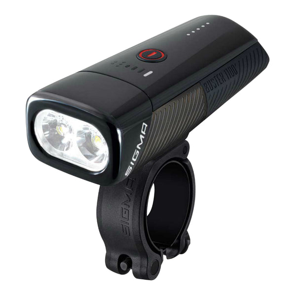 Éclairage Vélo Usb Avant Sigma Buster 1100 Lumen Visibilite 170M (Autonomie 2H À 16H) Batterie Iion Recharge Usb - Fixat