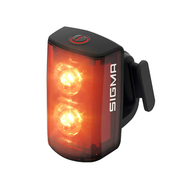 Éclairage Vélo Usb Arrière Sur Tige De Selle Sigma Buster Rl 80 (Autonomie Varie Entre 2.5H-Jusqu'A 12H Mode Flash) Noir