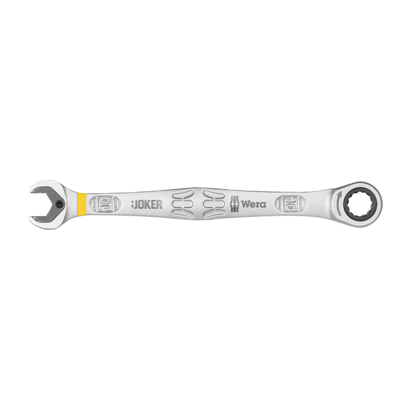 Clé Mixte-Plate A Cliquet Wera 6000 Joker 10 mm (Avec Fonction Retenue) Chrome Moly (Vendu A L'Unite) -Marque Allemande 