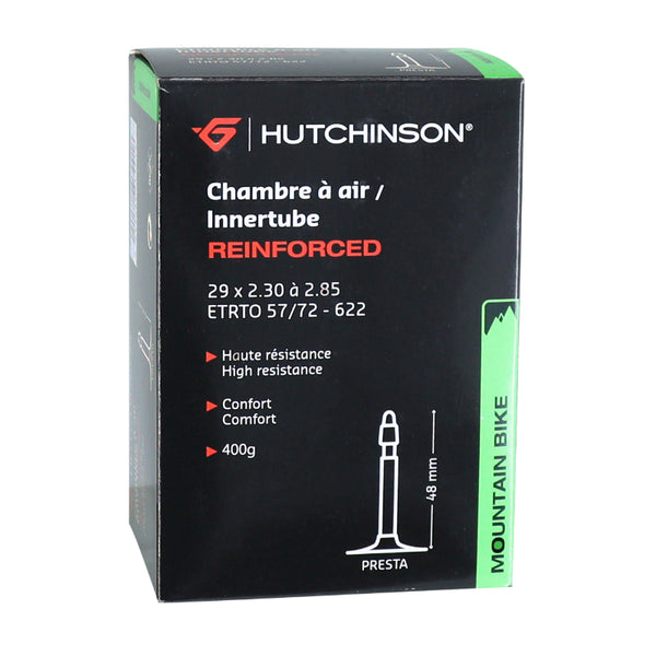 Chambre A Air Vélo 29 X 2.30-3.00 Hutchinson Reinforced Koloss Valve Presta