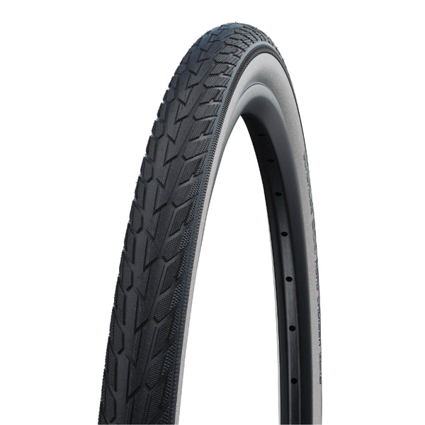 Pneu VTT Urbain 26 X 1.75 Schwalbe Road Cruiser Hs484 Noir Flanc Beige Tr (47-559)