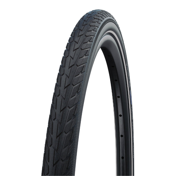Pneu VTC Urbain 700 X 40 Schwalbe Road Cruiser Hs484 Noir Tr (42-622) Renfort K-Guard Flanc Reflex
