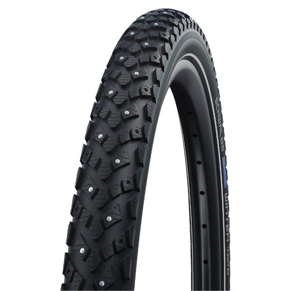 Pneu VTC Neige 700 X 35 Schwalbe Winter Tr (37-622) Renfort Flanc Reflex - Pneu Neige Et Verglas Avec 118 Clous