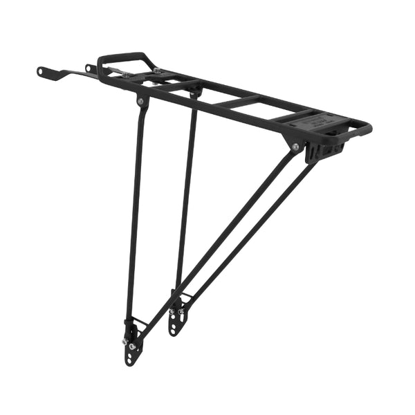 Porte Bagage Vélo Arrière A Tringles Pletscher Werso Alu Noir 26"-28"-700C Compatible Systeme Mik Gamme Basil -Poids Max