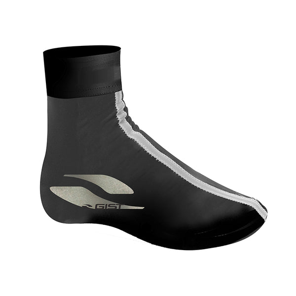 Couvre Chaussure Hiver VTT Gist Membrane Anti Vent Et Pluie Noir 43-44 (Velcro) (Paire)