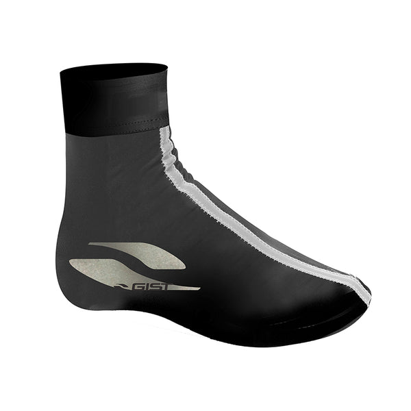 Couvre Chaussure Hiver VTT Gist Membrane Anti Vent Et Pluie Noir 39-40 (Velcro) (Paire)