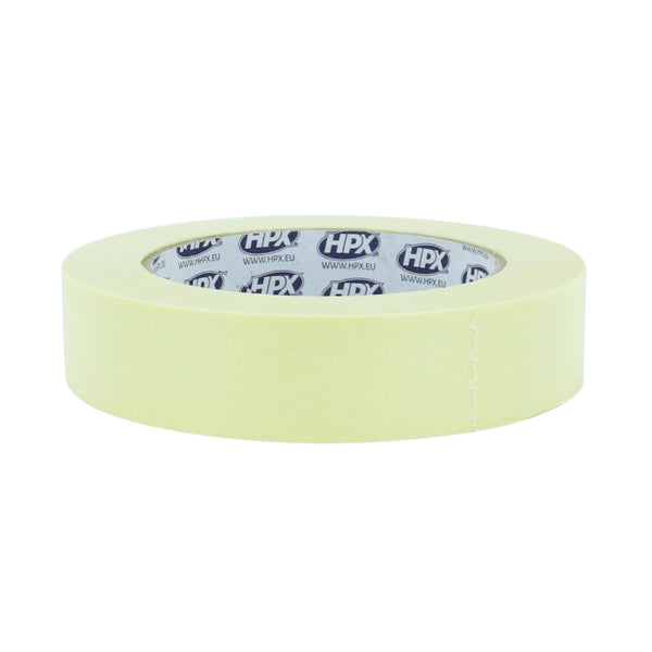 Ruban De Masquage-Protection Hpx 110°C Blanc-Creme 25 mm X 50M