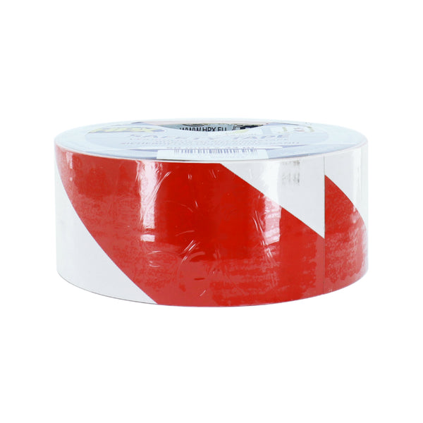 Ruban Adhesif De Sécurité Hpx Blanc-Rouge 50 mm X 33 M (Rubalise)