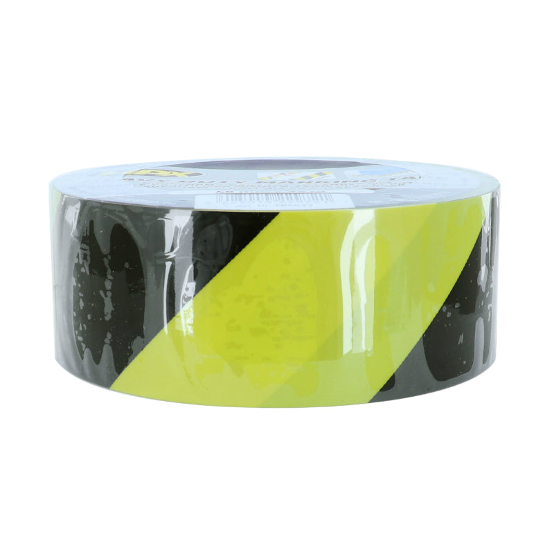 Ruban Adhesif De Sécurité Hpx Resistant A Toute Epreuve Jaune-Noir 48 mm X 33 M (Rubalise)