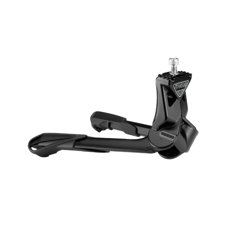 Béquille Vélo Double Centrale Ursus Jumbo 26" Pliable Alu Noir (275 mm) - Supporte Poids 100Kgs (Livre Sur Carte)