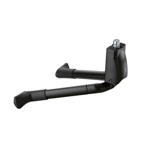 Béquille Vélo Double Centrale Ursus Big Foot 26" Pliable Alu Noir (275 mm) - Supporte Poids 50Kgs (Livre Sur Carte)