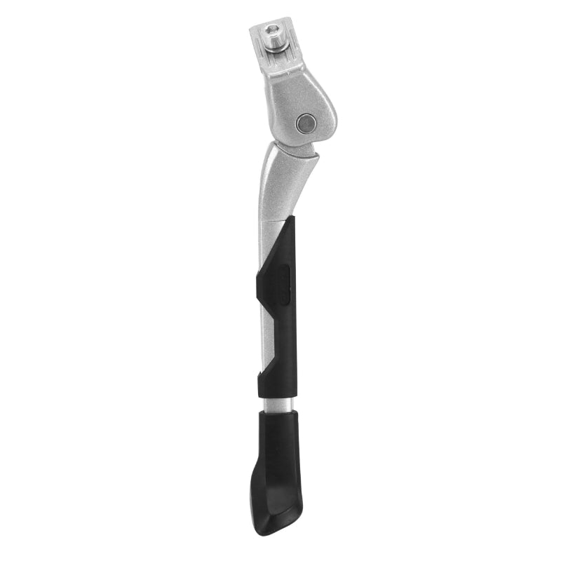 Béquille Vélo Laterale Ursus King Evo Argent 24-28" Renforcé Réglable - Support 35Kgs (Livre Sur Carte)