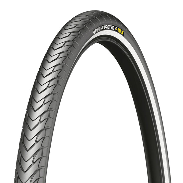 Pneu VTT Urbain 24 X 1.85 Michelin Protek Max Renfort 5 mm Noir Tr (47-507) Flanc Reflex Compatible VAE (Offre Spéciale)
