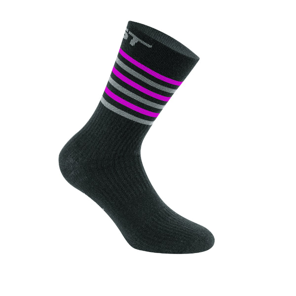 Chaussettes - Socquettes Hiver Gist Climatic Noir-Violet 40-43 (Paire) Antibacterien