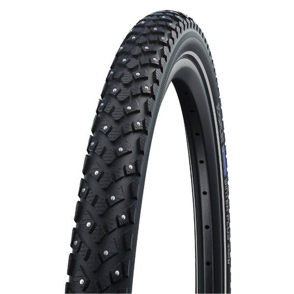Pneu Neige 26 X 2.00 Schwalbe Winter Plus Tr (50-584) Renfort 5 mm Flanc Reflex - Pneu Neige Et Verglas Avec 200 Clous