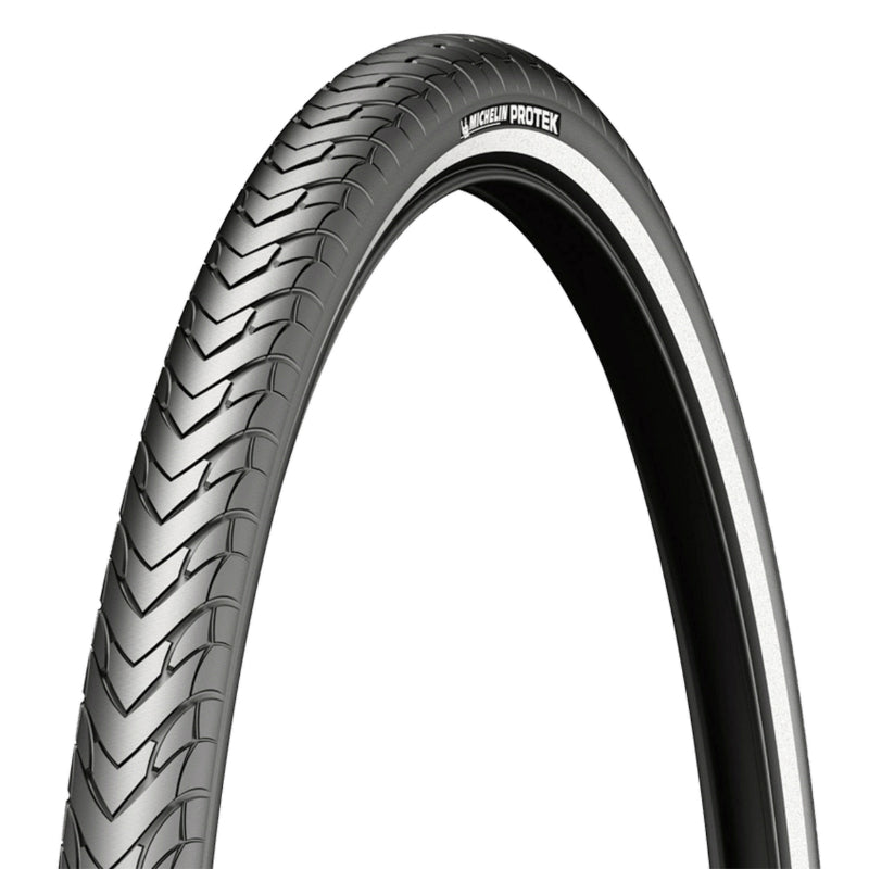 Pneu VTC Urbain 700 X 28 Michelin Protek Noir Tr (28-622) Flanc Reflex