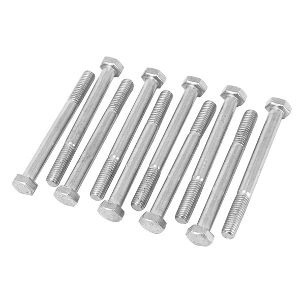 Vis Tête Hexagonale M8 X 80 mm Acier Zingue (Sachet De 10 Pieces)