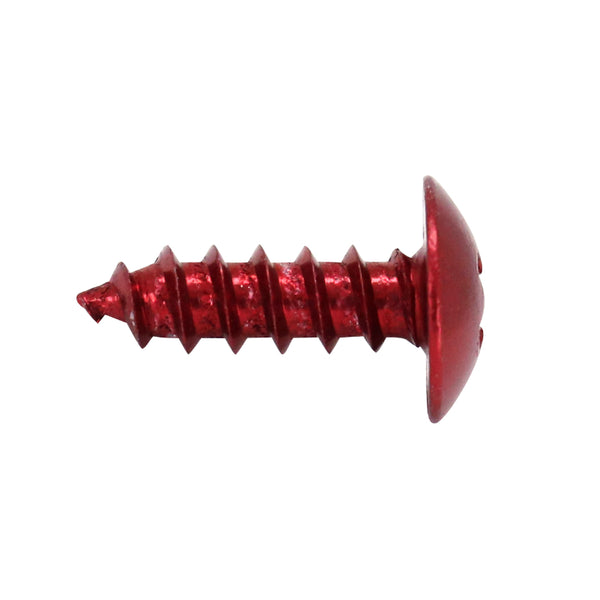 Vis Parker Tête Ronde 5,0 X 12 mm Alu Rouge (Sachet De 10 Pieces)