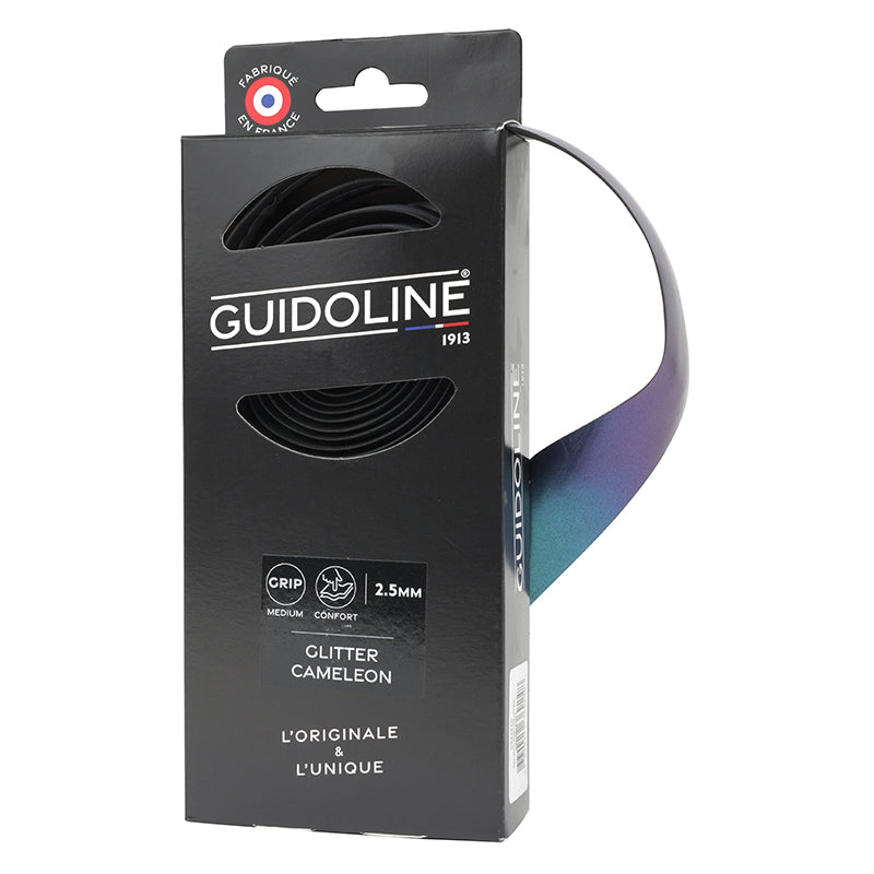 Ruban De Guidon - Cintre Velox Glitter Cameleon Violet - Guidoline