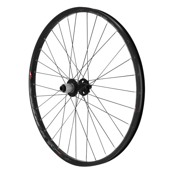 Roue VTT Disque 27.5" Trucky 30 Boost Tubeless Ready Arrière Noir Moyeu Roulement Disque 6 Trous 11-10V Axe Traversant 1