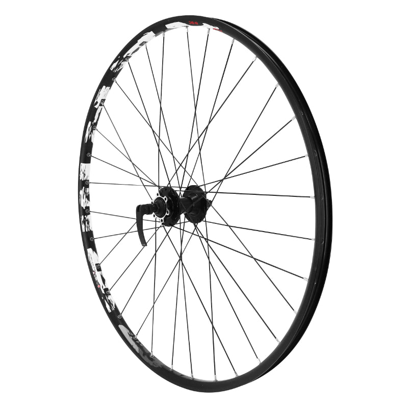 Roue VTT Disque Blocage 29" Karma Avant Noir Moyeu Disque 6 Trous 32 Rayons Jante 21C