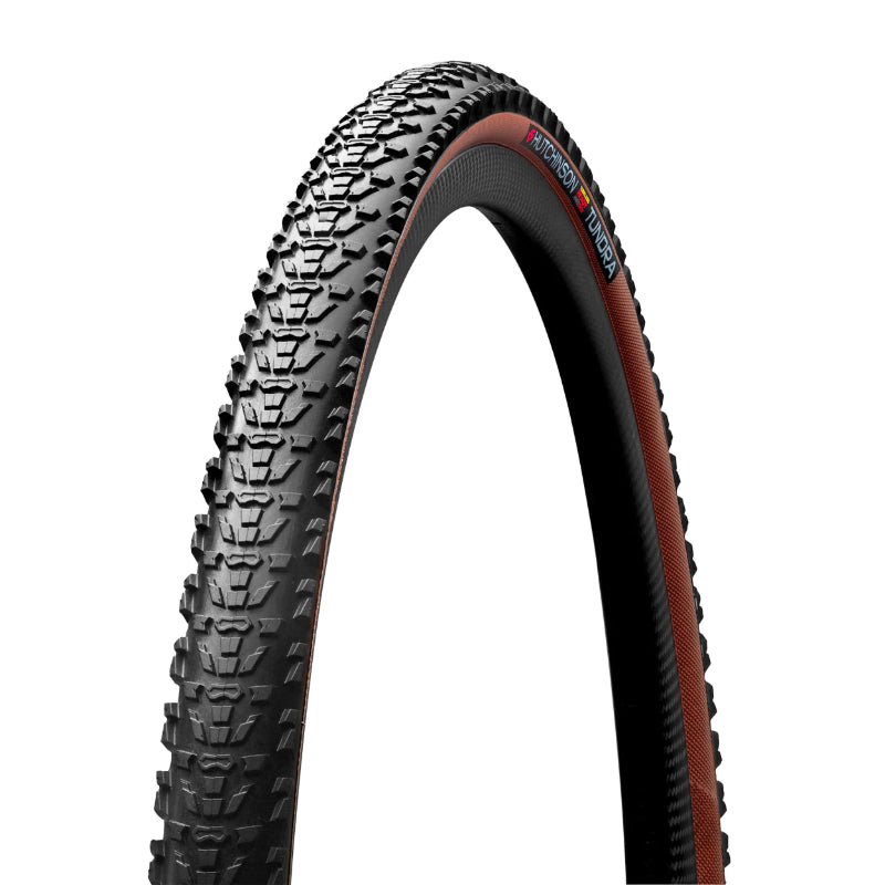 Pneu Gravel 700 X 45 Hutchinson Tundra Hardskin Tan Noir-Marron Tubeless Ready Ts (45-622)
