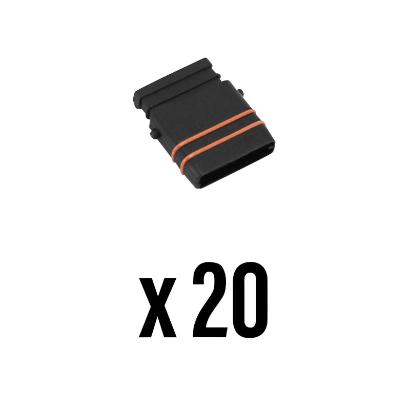 Connectique Brose - Plug Pour Fermer Une Connexion Électrique Non Utilisee Ref C51636 (Vendu Au Sachet De 20)