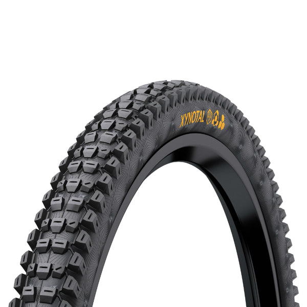 Pneu VTT Gravity 27.5 X 2.40 Continental Xynotal Enduro Soft Renfort Flanc Apex Noir Tubeless Ready Ts (60-584) (650B) T
