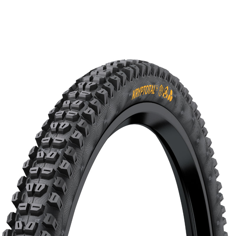 Pneu VTT Gravity 29 X 2.60 Continental Kryptotal Enduro Soft Renfort Flanc Apex Rear-Arrière Noir Tubeless Ready Ts (65-