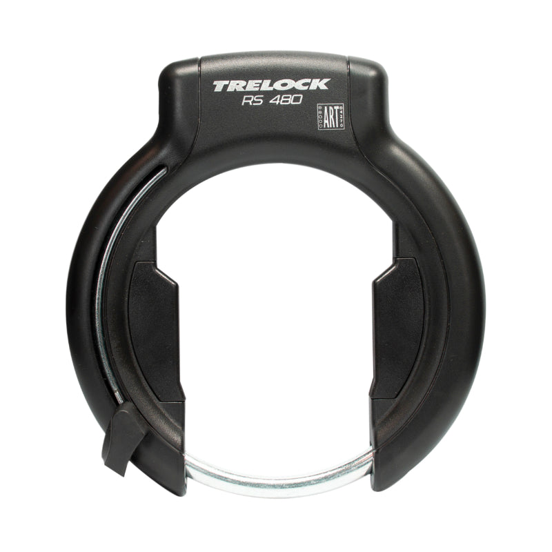 Antivol Vélo Fer A Cheval Trelock Rs480 Noir Avec Fixation (Fixation Sur Cadre Largeur De 89 mm À 112 mm) Ecart Pneu 75 