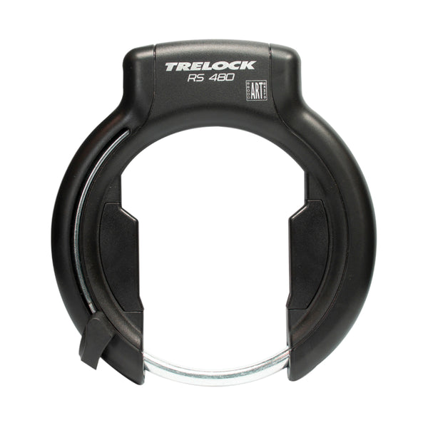 Antivol Vélo Fer A Cheval Trelock Rs480 Noir Avec Fixation (Fixation Sur Cadre Largeur De 89 mm À 112 mm) Ecart Pneu 75 