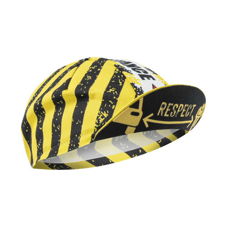 Casquette Gist Style Respect Deco Noir-Jaune