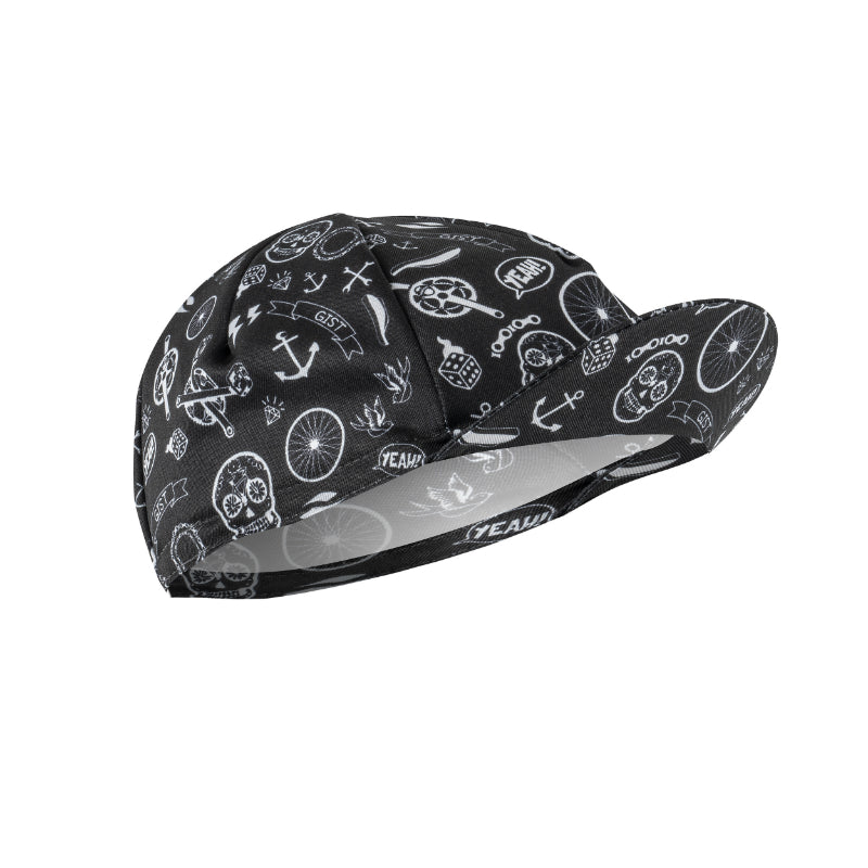 Casquette Gist Style Tattoo Deco Noir-Blanc