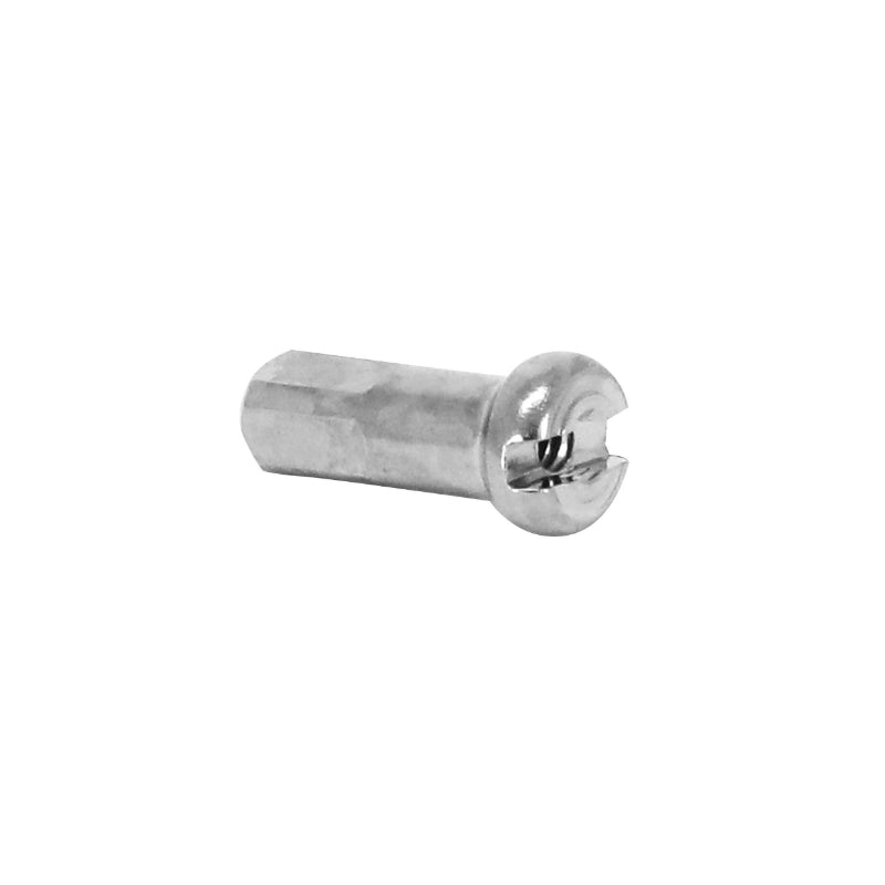 Écrou De Rayon Sapim 14 mm Argent Alu Pour Rayon 2.3 mm (Unite)