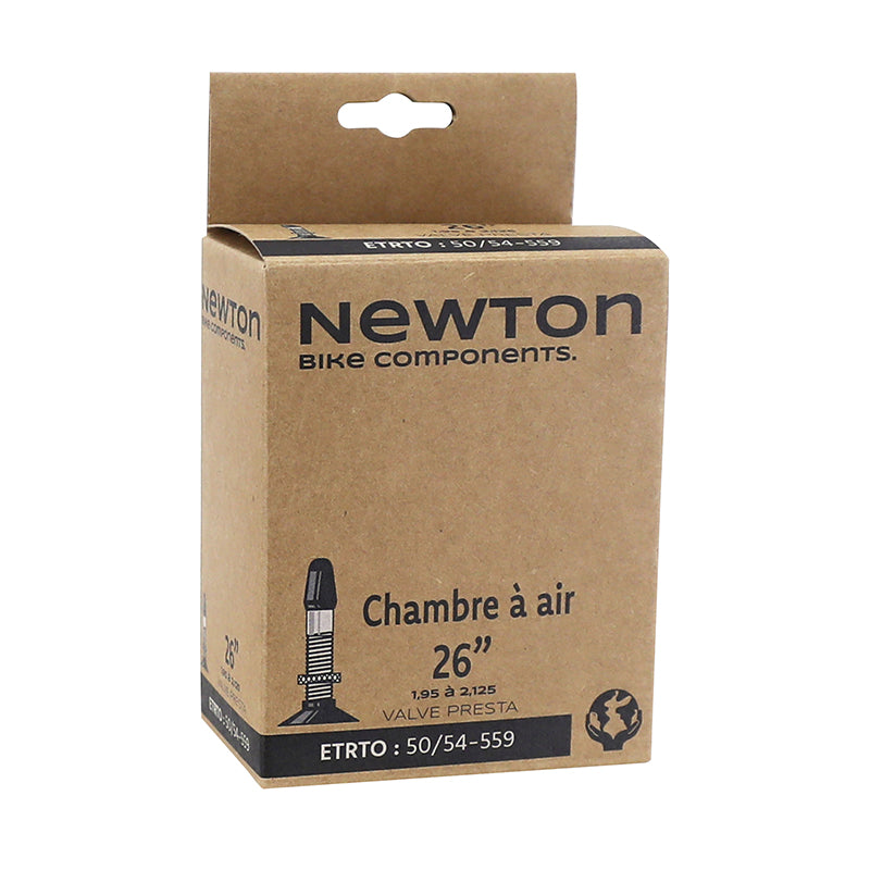 Chambre A Air Vélo 26 X 1.95-2.125 Newton Valve Presta